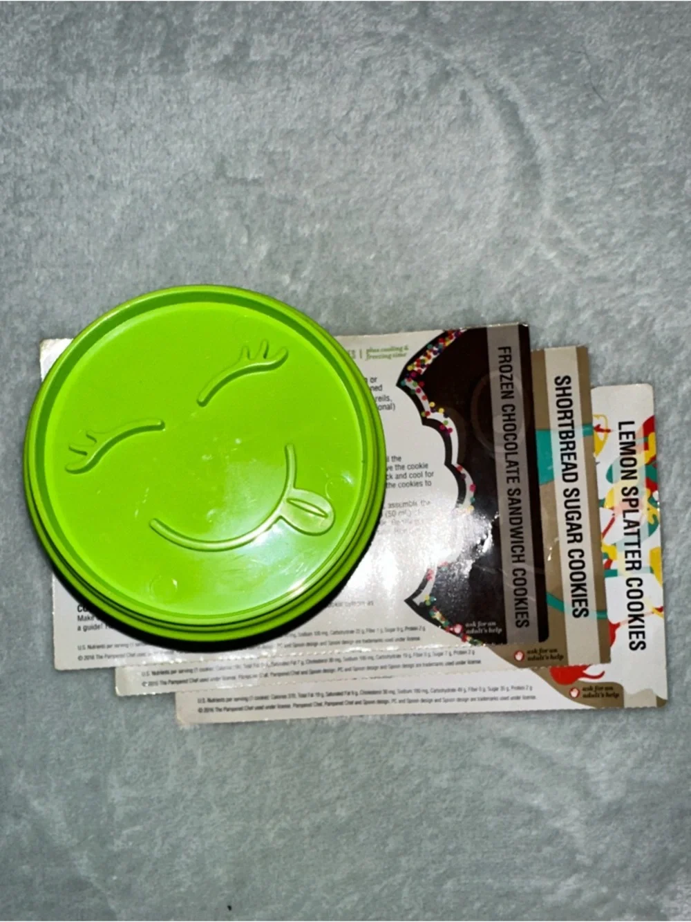 Tupperware bright green